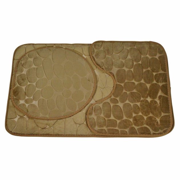 NHS 3800 SHAMWA 2PC 50X80CM BATH MAT