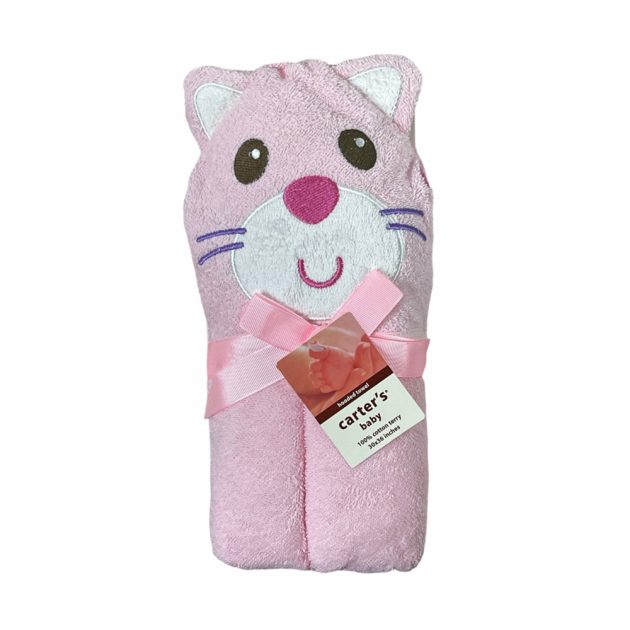 15026 CARTERS BABY HOODED BATH TOWEL