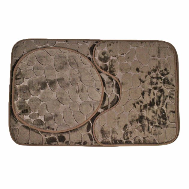 NHS 3800 SHAMWA 2PC 50X80CM BATH MAT