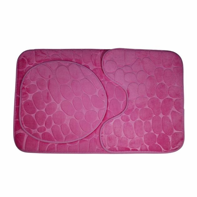 NHS 3800 SHAMWA 2PC 50X80CM BATH MAT