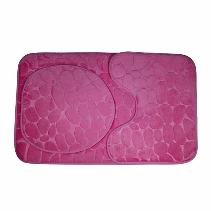 NHS 3800 SHAMWA 2PC 50X80CM BATH MAT