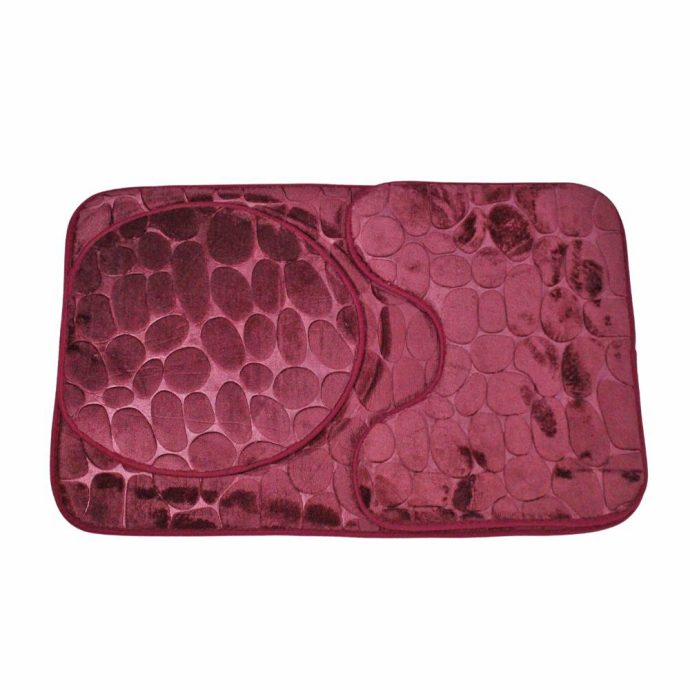 NHS 3800 SHAMWA 2PC 50X80CM BATH MAT