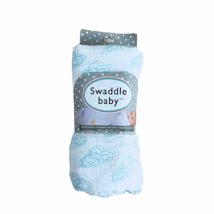 MUSLIN BABY RECEIVING BLANKET - Image 2